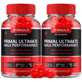Primal Ultimate (2 Pack) Primal Ultimate Gummies for Men-PrimalX Vitamin B12, PrimalUltimate