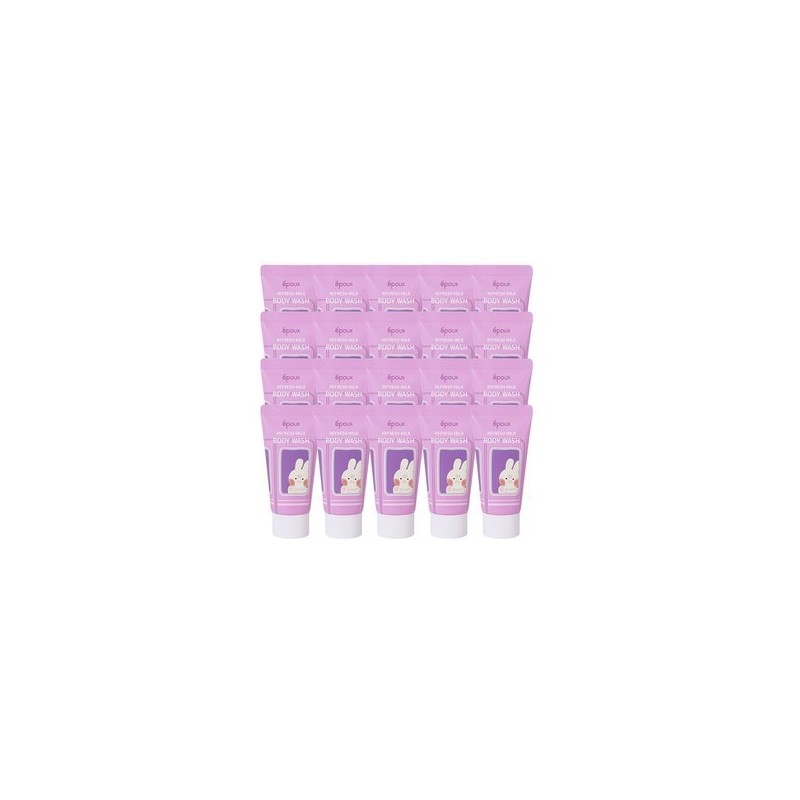 (20 Pieces) Epu Refresh Travel Milk Body Wash 50ml /