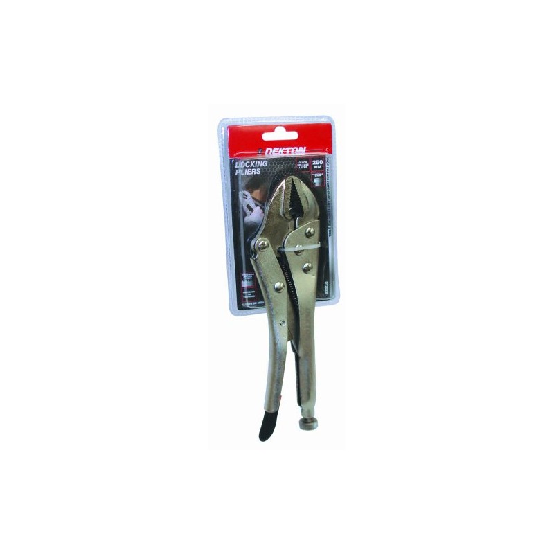 Dekton 10" Locking Grip Pliers-250mm Quick Release Lever With Adjustable