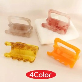연예인 입체 괄사 프리미엄 인기템 신상입고 마사지기 4Color 웨이브형 [로즈 와인] Celebrity 3D Gua Sha Premium Popular Item New Arrival Massager 4Color Wave Type [Rose Wine]