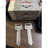 Ford 2 NOS Lincoln Continental Mark Key Blanks 70 71 72 73 74 75 76 77 78 79 Mercury