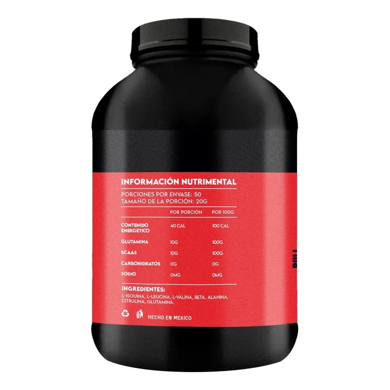 Aminoácidos Bcaas Glutamina Bull Protein Varios Sabores