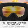 Mask with Detachable Goggles for Riding and Cutting, Anti-Ultraviolet Radiation,