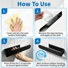 2 Pcs Hand Towel Holders,Stainless Steel Self Adhesive,8.7 in