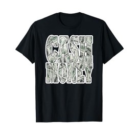 Stacks of Cash Money T-Shirt $100 Bills King Coin Tee T-Shirt
