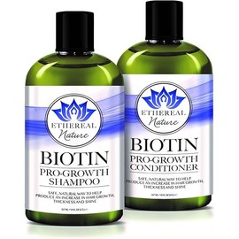 Biotin Pro-growth Shampoo & Conditioner 12 oz Kit