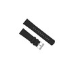 BARTON WATCH BANDS 22mm Black Sailcloth Quick Release Premium Nylon