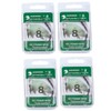 HAWKRIDGE - 4 x Predator BARBED Pike Snap Tackle Double