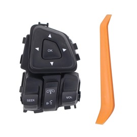 MOTOKU Right Side Steering Wheel Cruise Control Switch Button for Lincoln MKX 2011-2017 for Ford Taurus Flex 2013-2019 Explorer 2011-2017 Edge 2012-2015