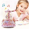 Mr.Winder Carousel Horse Snow Globe Gift - Rotating Music Box