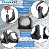 PVC Pipe Clamp Set, 63 mm, Plastic, Pack of 10,