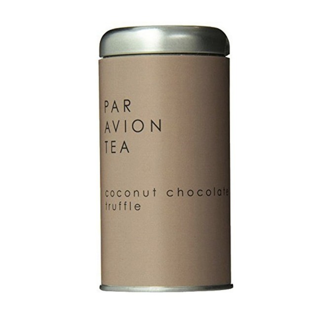 Par Avion Coconut Chocolate Truffle Tea Sachets in Artisan Tin