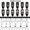 YouLuo 1440pcs Flat Back Crystal Rhinestones Round Gems, SS20, 4.6-4.8mm