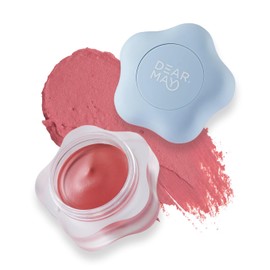 DEARMAY Pure Falling Mood Lip Pot No. 01 Firtst Soundtrack 0.23 Oz. Vegan Lip Stain Lip & Cheek Multi-Use Tint With Hydrating Formula for Smooth Soft Blend Without Dryness or Fine Lines, Korean Makeup