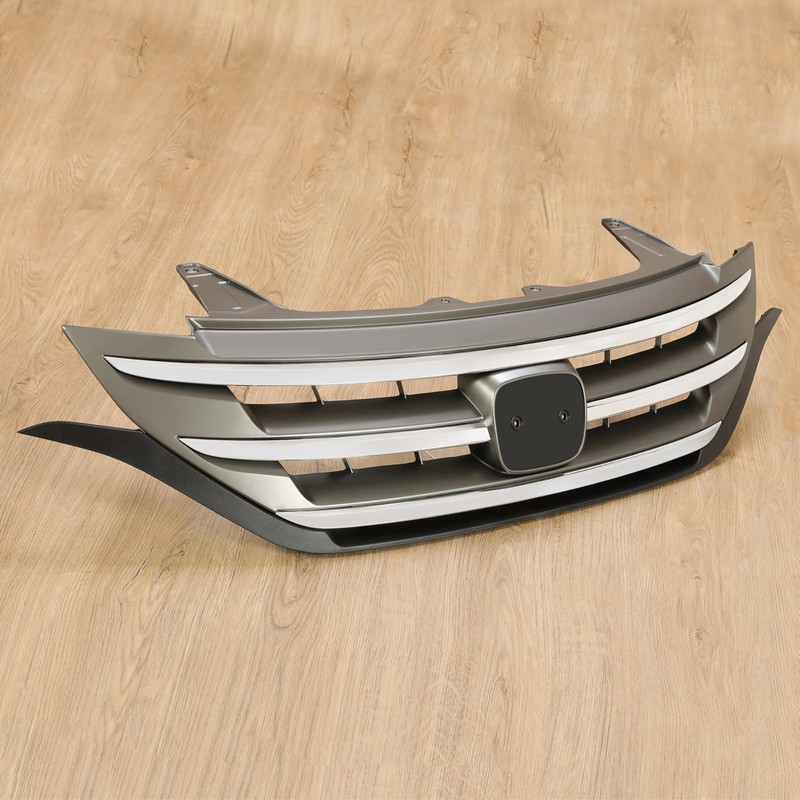 ALMULOO Front Grille Compatible with 2012-2014 Honda CRV CR-V EX/EX-L/LX/Touring