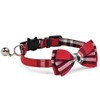 CHUKCHI 2 Pack/Set Cat Collar Breakaway with Cute Bow Tie