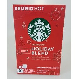 Starbucks 2016 Holiday Blend K-cups Coffee 2 boxes of 10