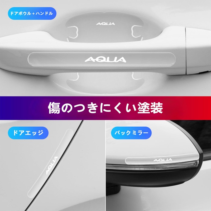 Aqua Door Handle Protector, Fits All Series, Car Parts, Door