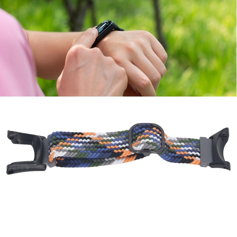 Nylon Weaving Watchband Adjustable DIY Installation Weaving Watch Strap Unisex