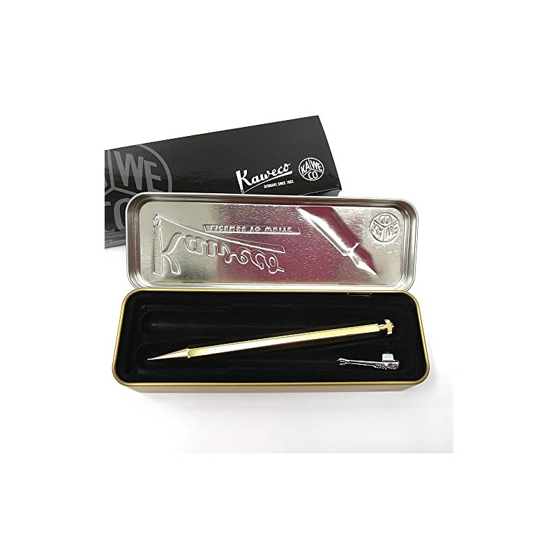 KAWECO Special Pencil Brass [With Exclusive Clip] [0.03 inch (0.7