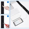 ShuaWdk Zipper Cable Storage Sleeve, Cable Protector, Cable Organization, Storage,