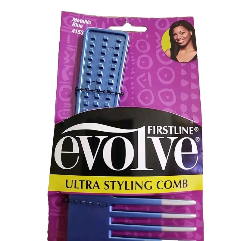 Evolve Wet or Dry Styling Detangler Comb, Professional Quality, All
