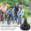 Ergonomic Bicycle Saddle with Gel & Memory Foam - Wide