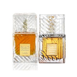 Lattafa Khamrah & Khamrah Qahwa 3.4 Oz Eau De Parfum Sprays