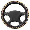 Wildflower Car Steering Wheel Cover, Non-Slip Breathable Steering Wheel for