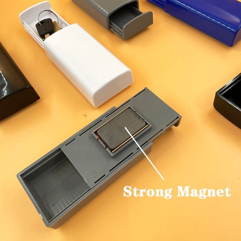 Magnetic Key Box Hide Key Cabinet Strong Magnet Car Key