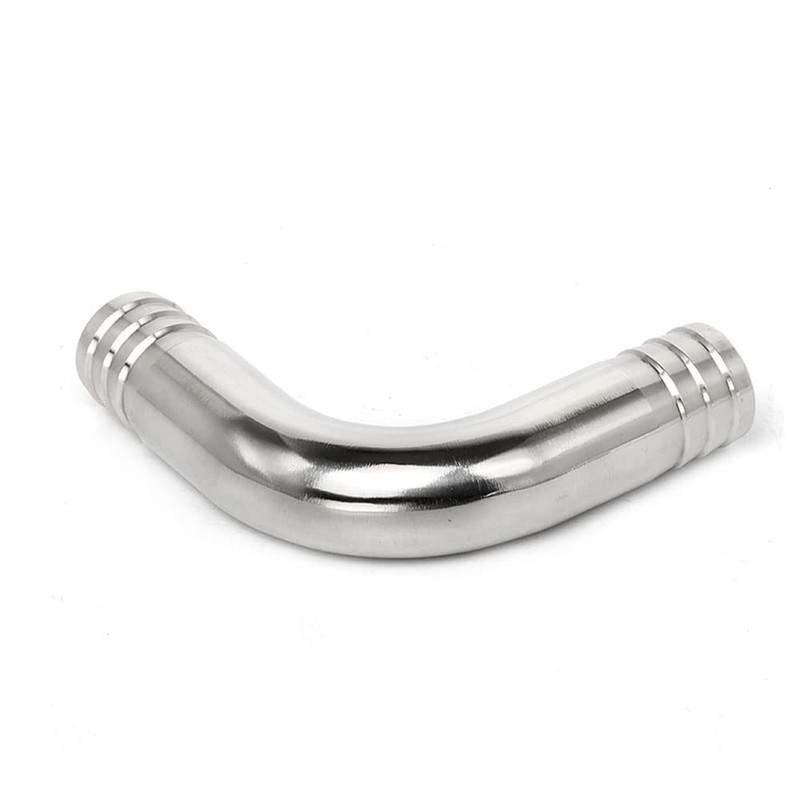 Pysrych 304 Stainless Steel Sanitary Hose Barb Fitting 1/2" Barbed