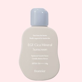 Fromlie Vegan EGF Cica Inorganic Sunscreen, 60g, 1 unit / 프롬리에 비건 EGF 시카 무기자차 선크림, 60g, 1개