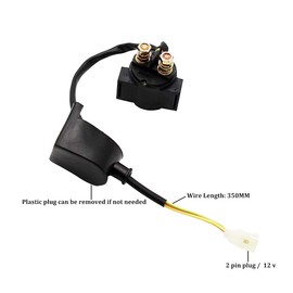 Relé solenoide de arranque para Coolster 125cc 3125B 3125R 3125 70cc 110cc 150cc 250cc TaoTao Roketa Sunl Baja Kazuma Sunl Meerkat 50cc Falcon kinroad ATV Auad Hammerhead Twister Howhit 150cc Go Kart