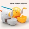 2 in 1 Pencil Sharpener Manual Sharpener with Container -
