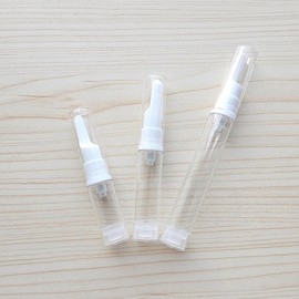 Foundation Travel Portable Pump Cosmetic Empty Bottle 2ea