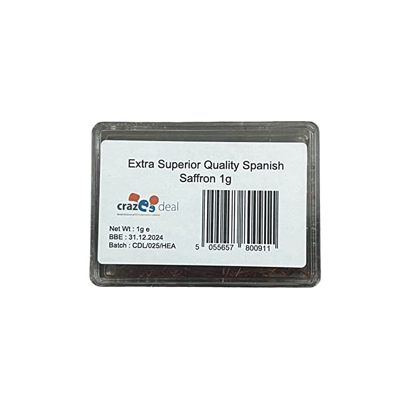 Crazee Deal | Extra Superior Fine Pure Spanish Saffron Strands