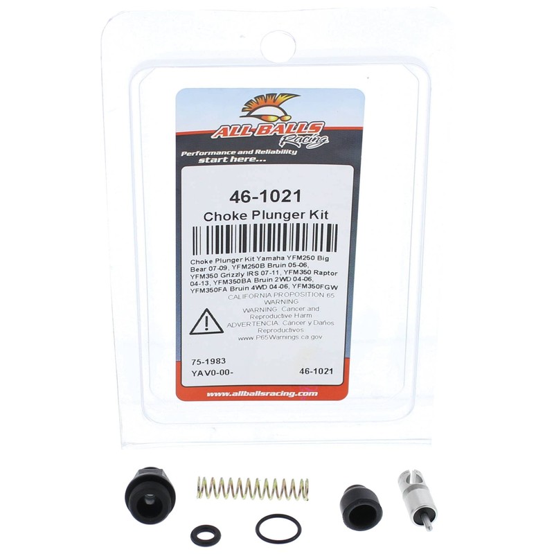 All Balls Racing Choke Plunger Kit 46-1021 Compatible With/Replacement For
