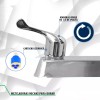 Prez Grifo Mezcladora Fregador Llave Acero Inoxidable Sp-80002-1