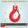 WowDIY Lifting Chains with Adjuster Hooks, 5/16 Inch x 10