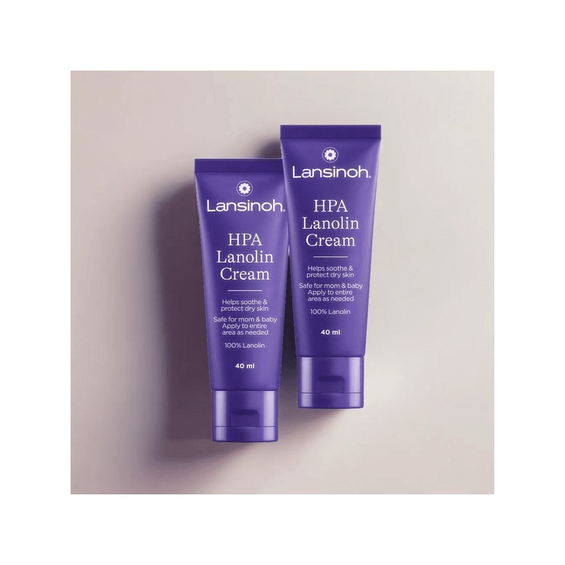 Lansino 란시노 HPA 라놀린 니플 유두보호 크림 40ml 2개 촉촉한
