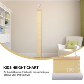 TOYANDONA 1 x Height Ruler for Children Height Chart Ruler Body Height Chart Wall Children's Growth Chart Wall Height Chart Decor for Home Children's Room Girls Pendant Pine