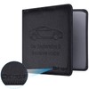 Wisdompro Car Registration and Insurance Card Holder 2 Pack PU