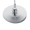 Bath Tub Stopper with Chain, Stainless Steel Panel Thickened Kitchen