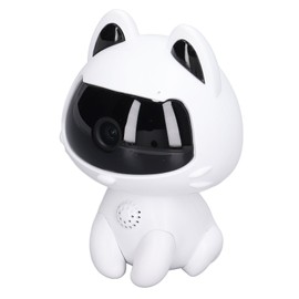 Wireless Security Camera, Voice Talking Baby Monitor, Home Video Monitor Robot Pet Shape Night Vision Motion Detection Surveillance Camera for Indoor Monitoring Camera