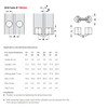 GEFONG Mini Cylindrical Barrel Hinge 14mm for Cabinet Door Panel
