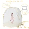 L RUNNZER Pack N Play Tent, Baby Crib Tent to