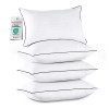 Jollyvogue Pillows King Size Set of 4 Cooling and Supportive