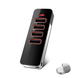 Wvoillty Garage Door Opener, Handheld Transmitter, 868 MHz, Garage Door Remote Control, 4 Channels, Compatible with Sommer 4018V000, 4019V000, S10019-00001 Rolling Code