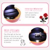 iSuperb Pink Ring Box LED Ring Case Rose Jewelry Box