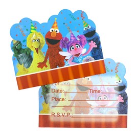 Losede 20pcs Birthday Party Invitations Birthday Party Supplies Decoration (Style 10)